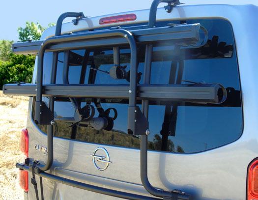 Portabicicletas Fiamma Ford Custom (Transit y Tourneo) - Todo Campers